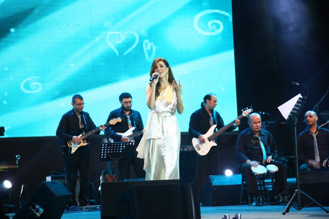 Nancy Ajram at Beirut Holidays
